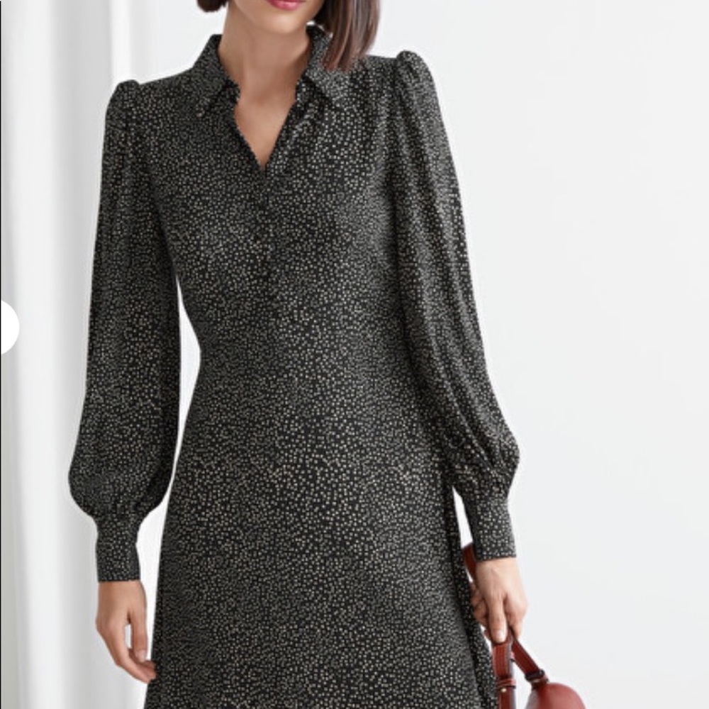 & Other Stories mini shirt dress